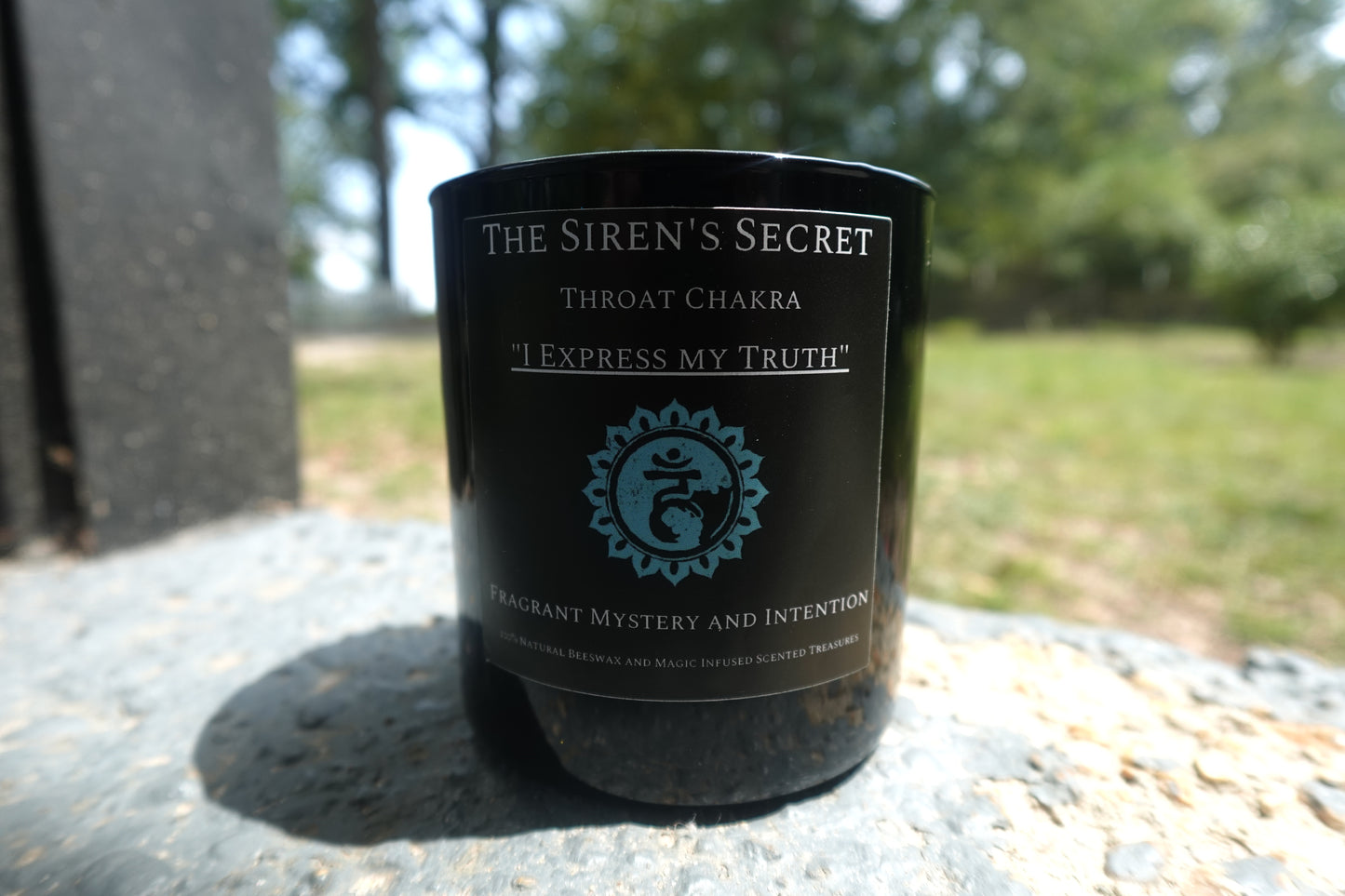 Throat Chakra Candle