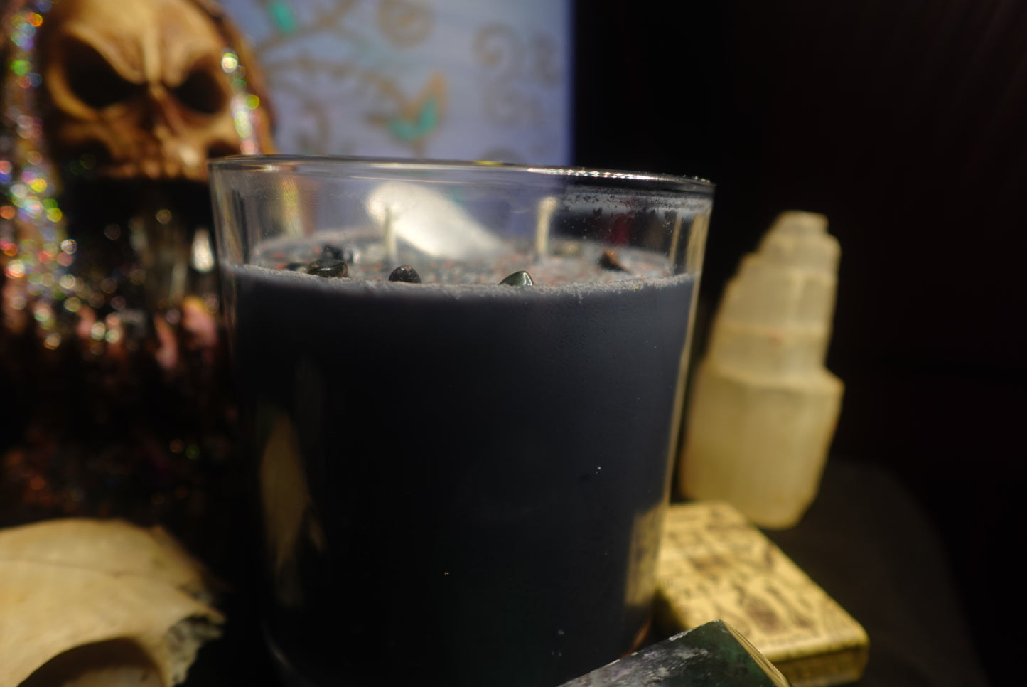 Dark Empath Glass Candles