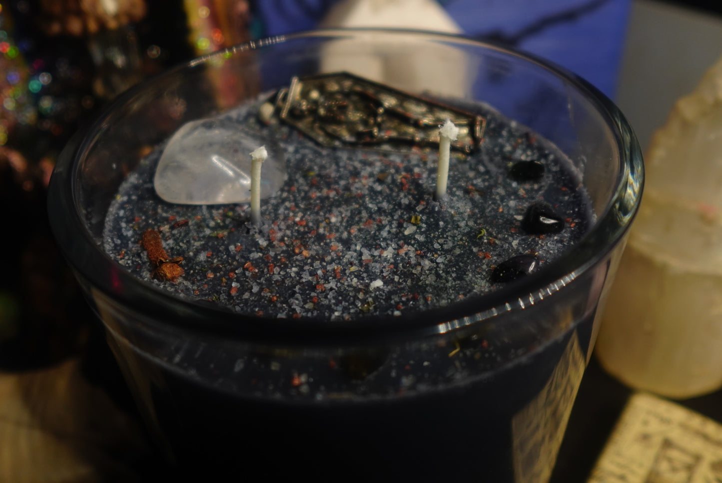 Dark Empath Glass Candles