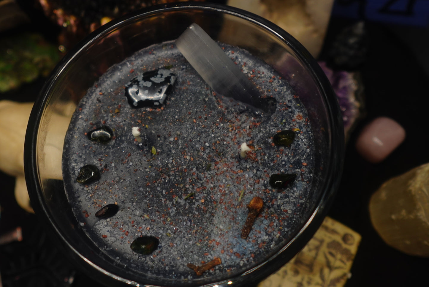 Dark Empath Glass Candles