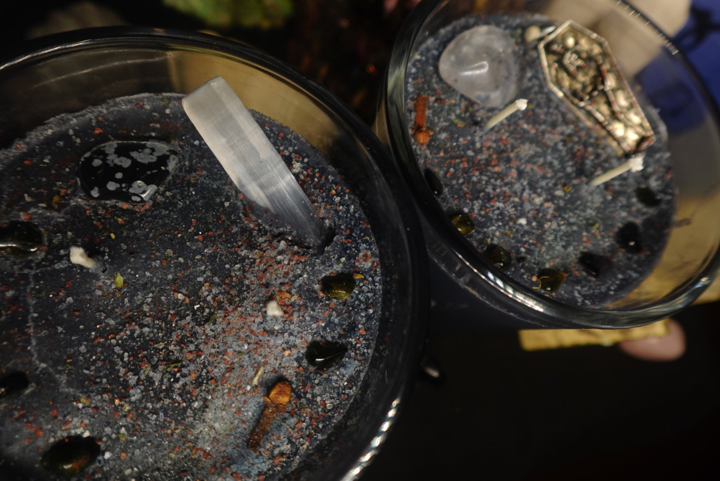 Dark Empath Glass Candles