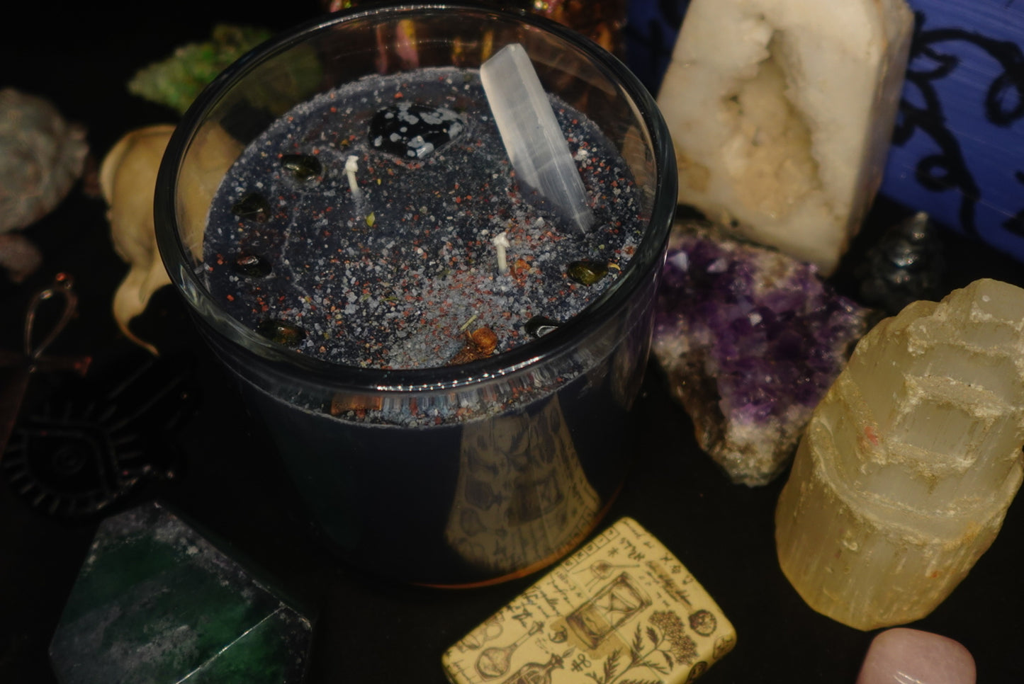 Dark Empath Glass Candles